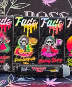 Fade Granddaddy Purp Disposable, Granddaddy Purp vape pen, dessert disposable vape, Fade grape vape flavor, sweet relaxing disposable vape